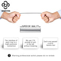 Rinntin Italian 925 Sterling Silver 3.0mm Mesh Popcorn Chain Bracelet for Women Jewelry Female Dating Trendy Accessories TSB65