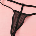 Transparent Seductive Black Porn Night Dress Underwear Hot Women Sleepwear New Lace Pajama Set Babydoll + Panties Sex Nightgown