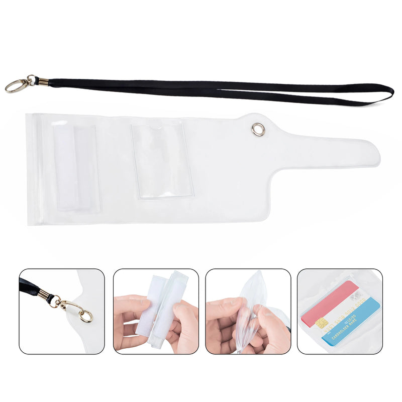 Waterproof Radio Case - Plastic Carry Case for Swimming Surfing, Kayaking - Waterproof Cover for Portable Walkie Talkies