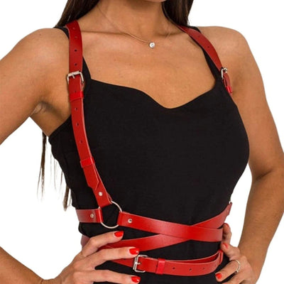 Fashion Belt Street Style Bondage Corset Goth Suspender for Women Casual Wild Decoration Waistband Punk Clothing | SAMAG