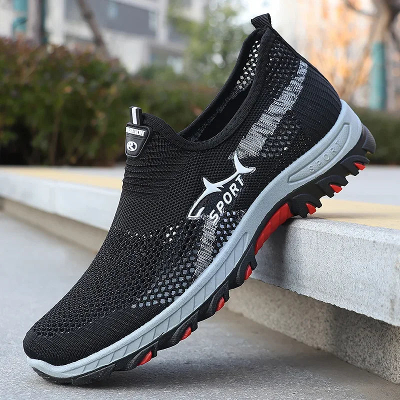 Men's Summer Sneakers Breathable Mesh Summer Sports Shoes Casual Sneakers Free Shipping Shoes