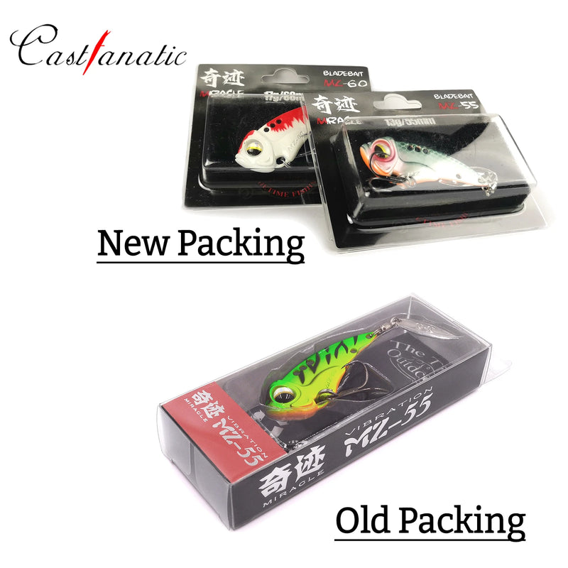 Castfanatic MZ55 MZ60 Metal VIB Blade Glow Cicada Lure | SAMAG