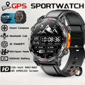 2026 New Outdoor GPS Sports Smartwatches Men Compass 10ATM Waterproof 24/7 Health Monitoring Chat GPT Bluetooth Call Smart Watch