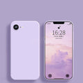 For iPhone 16e Case Liquid Silicone Plain Rubber Funda Phone Protector Case For iPhone 17e Cover For iPhone 17 E 16 E SE 4 Case