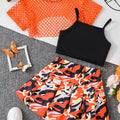 Summer girl fashion three-piece set, cool and breathable | SAMAG