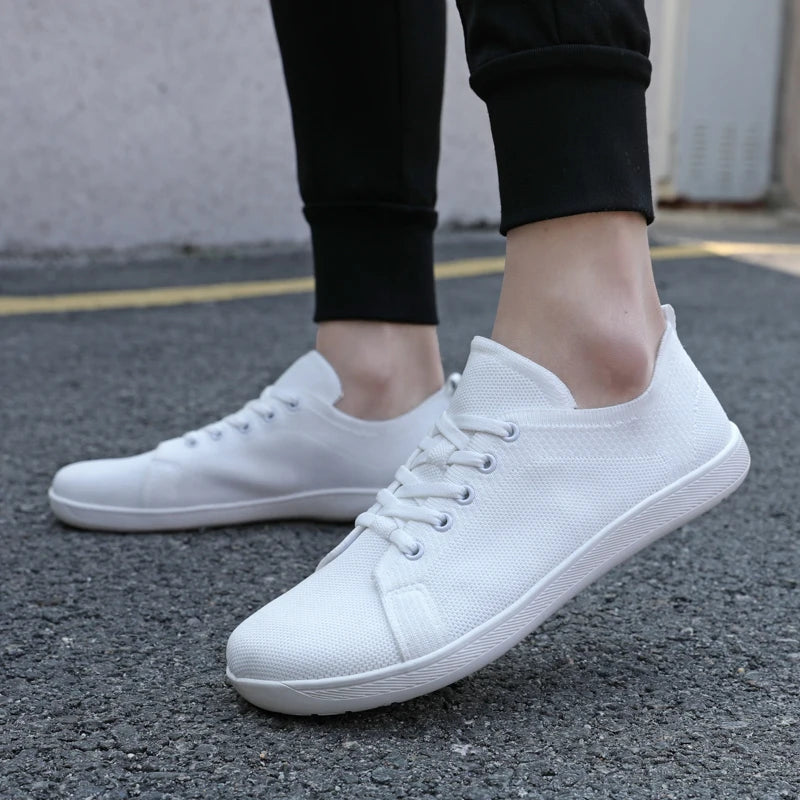 2026 New Outdoor Versatile Barefoot Breathable Fly-Knit Sports Shoes Running Shoes Cycling Fitness Wide-Toe Shoes Men's and Women's Hiking and Mountaineering Shoes