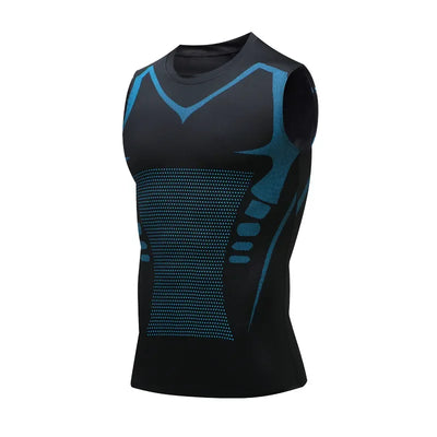 Compression Tank Top Men Gym Shirt Sleeveless Quick Dry | SAMAG