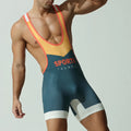 Men's Bodysuit Undershirt Gym Sports Vest Boxers Wrestling Singlets Bodybuilding Jumpsuits Cycling Running Fitness Clothing