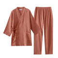 100% Cotton Gauze Women Pajama Robe Sets Spring Autumn | SAMAG