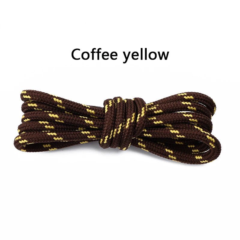 Outdoor Sports Round Shoelaces Durable Polyester Shoe laces Baskets Boots Laces for Shoes 100/120/140/160cm Shoe Accessories