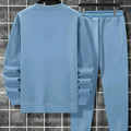 The new men's hoodie set for Spring and Autumn is a comfortable and soft streetwear collection with letter - View 2 | SAMAG