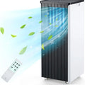 8000 BTU Portable Air Conditioner 3 in 1 Cool Dry Fan Portable AC Unit with Sleep Mode 24H Timer Remote Control Complete Window Vent Kit Portable Air Conditioner for Bedroom Apartment Up to 350 Sq Ft