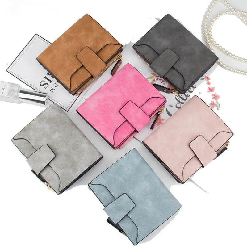 Luxur Leather Women's Wallet Large-capacity Multi-card Slots Slim Coin Pocket Purse Cards Holders Wallet for Woman