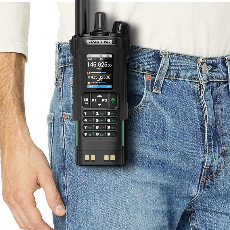 Original Baofeng UV-32/DM-32 Walkie Talkie Belt Clip Carry Holster Case For UV32/DM32 Two Way Ham Radio Accessories For Outdoor