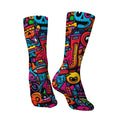 Cartoon-themed Harajuku Printed Men's Socks Breathable | SAMAG
