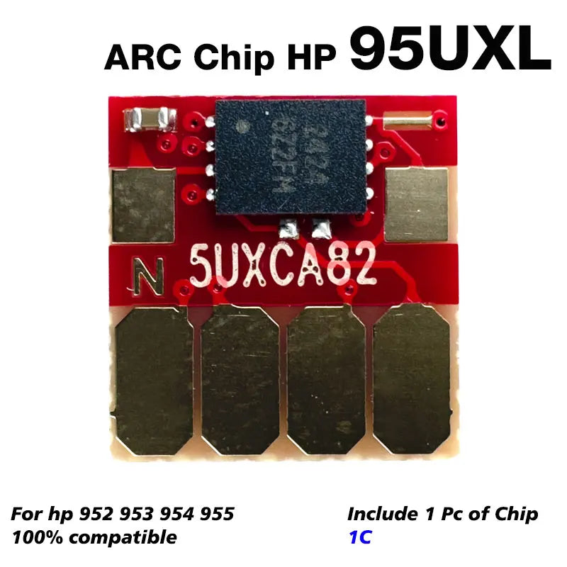 ARC Chip New 95U 952 953 954 955XL Cartridge For HP OfficeJet Pro 7740 8710 8715 8720 8730 8210 Compatible Printer Refill CISS