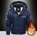 Thick Down Parka Coat Oversize Plus Velvet Thick 2024 Brand Keep Warm Winter Men's Black Blue Red  Padded Jacket Coat Men