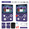 Portable Handheld Game Console 4.5 Inch IPS Screen 4000mAh Battery Retro Gaming Player with Vibration R36 MAX 2