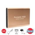New Arrival Portable SSD USB3.2 Type-C High-speed Solid State Drive External Storage Hard Disk  ﻿