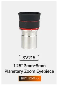 Svbony Telescope Eyepieces 1.25" 68° Eyepiece Planetary Eyepiece UWA 6mm/9mm/15mm/20mm Eyepiece for Astronomical Telescope