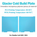 For Bambu Lab H2d Build Plate Bambulab Smooth H2S Build Plate 350x320 Hiqh Quality For Bambu Lab H2D Accessories Spare Parts