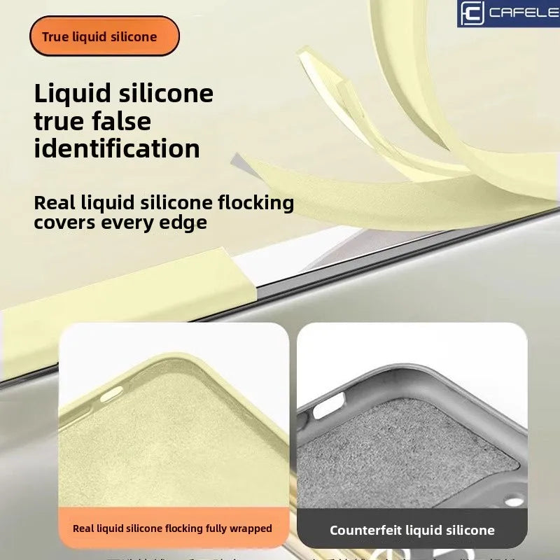 For Realme Gt 7t Gt7 Pro Case New Simple Liquid Silicone Skin-friendly Cover For Realme Gt7 Ultra-thin Heat Dissipation Funda