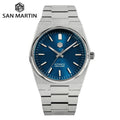 San Martin Classic Men Watch 40mm Miyota 9015 Luxury Dress Automatic Mechanical Wristwatch Quick Release Bracelet SN0023 Reloj