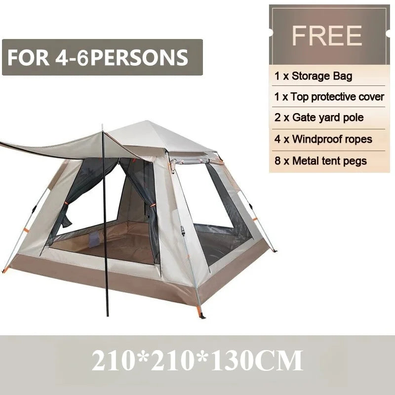 Goture Portable Automatic Pop Up Beach Tent, UV - View 16 | SAMAG