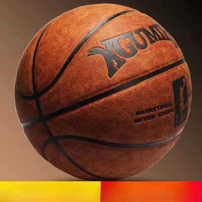 Retro basketball size 7 soft and ultra - fine fiber | SAMAG
