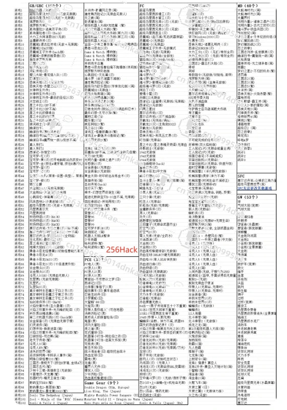 New Handheld Game Console Chinese Version with Hundreds of Preloaded Games Portable Gaming Machine