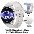 HAYLOU Watch 4S GPS Smartwatch 1.43” HD AMOLED Display 5 Satellite GPS Positioning 120+ Workout Modes Sport Fitness Smart Watch