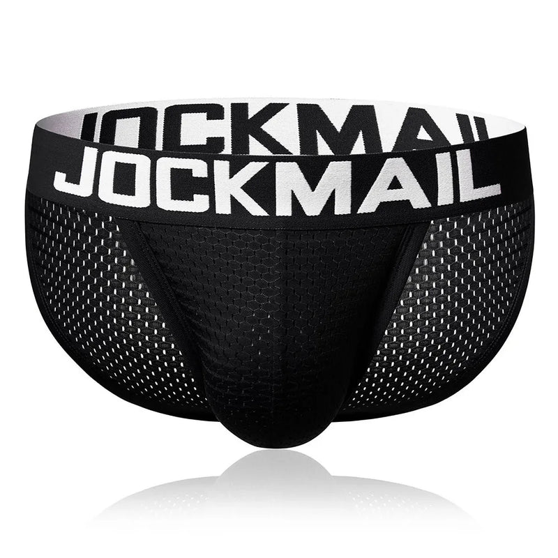 Jockmail Underwear Men Briefs Male Panties Calzoncillos Cuecas Gay Penis Pouch  Mens Bikini Hombre Underpants Tanga Slip Bikini