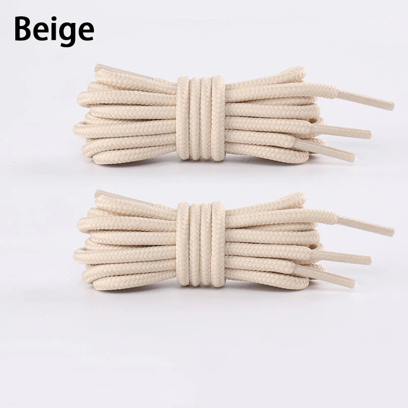 Classic Round ShoeLaces 20 Colours Durable Solid Shoelaces Sneakers Boots Shoelace rope 70cm/90cm/120cm/150cm 1Pair
