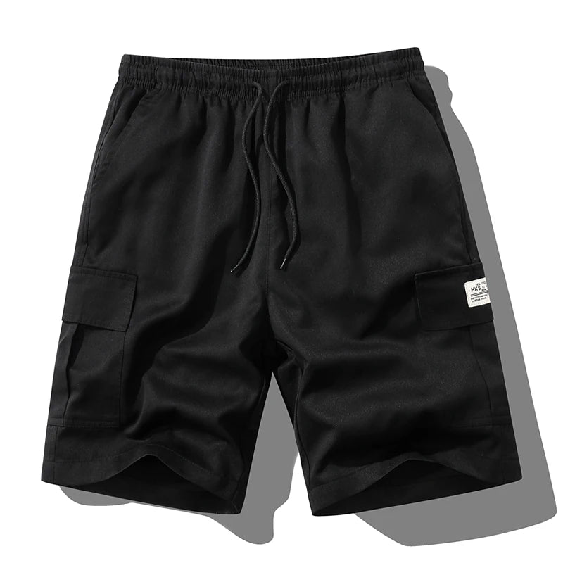Men's Summer New Cargo Shorts Loose Plus Size Drawstring | SAMAG