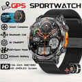 2026 New Outdoor GPS Sports Smartwatches Men Compass 10ATM Waterproof 24/7 Health Monitoring Chat GPT Bluetooth Call Smart Watch