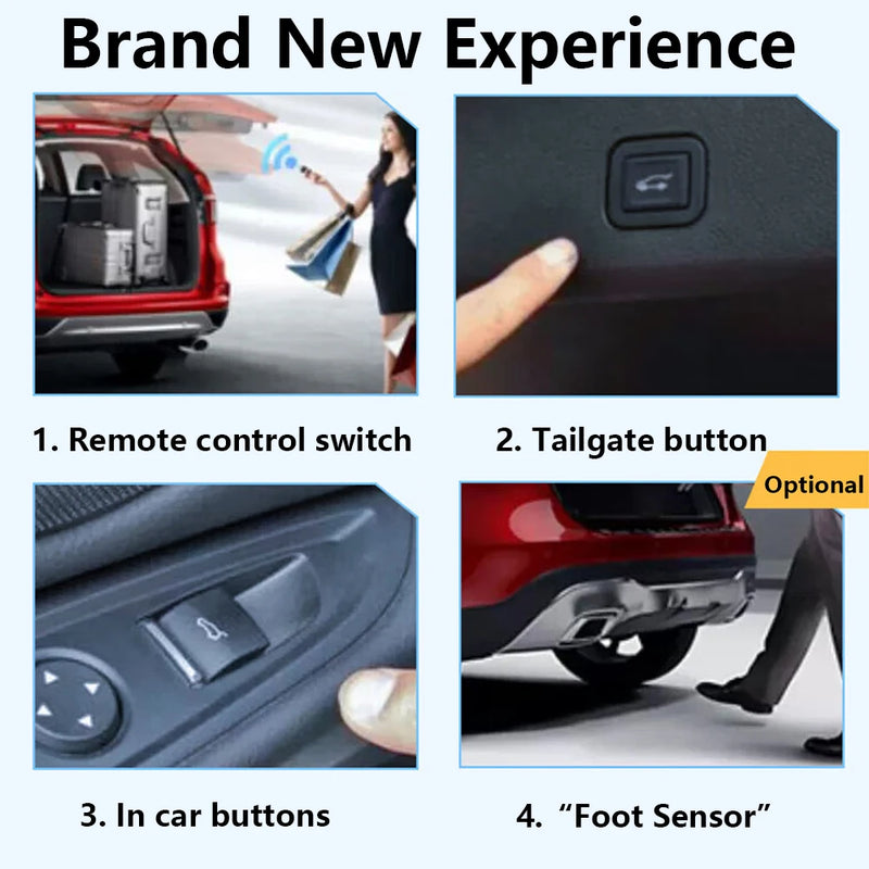 for Volkswagen VW Caddy SB Ford Transit Tourneo Connect 2020-2025 Car Automatic Power Liftgate Smart Electric Tailgate System