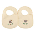 Korean Cartoon Newborn Baby Bibs Bear Rabbit Waterproof Saliva Towel Children's Feeding Bib Babies Accessories Cotton Burp Cloth