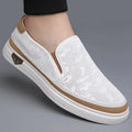 Summer Men Sneakers Genuine Leather Mens Fashion Shoes Luxury Brand Men Casual Shoes Male Designer Shoes Leather Moccasins Men