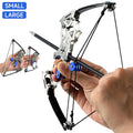 2 Size Mini 304 Stainless Steel Compound Bow Small Pulley | SAMAG