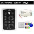 RFID Access Control System Electronic Gate Opener Home Garage Set Eletric Magnetic RFID Smart Door Lock Kit Automatic Controller