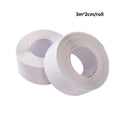 1pc Bathroom Waterproof Wall Stickers Sealing Tapes PVC Adhesive Sealing Strips Sink Edge Tape Kitchen Bathroom Accessories
