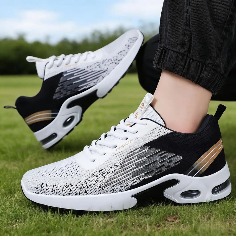 Men's Fashionable Running Shoes Breathable Mesh Air Cushion Support for Gym And Daily Wear