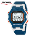 2596 Men Electronic Watch Fashion Alarm Clock Calendar Chronograph Luminous Digital Watches for Man - Visuel 8 | SAMAG