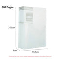 Transparent PVC Bag A5 Display Book Multi Pocket File Folder For A5 Document Organizer Paper Storage Clear File A5 Folder