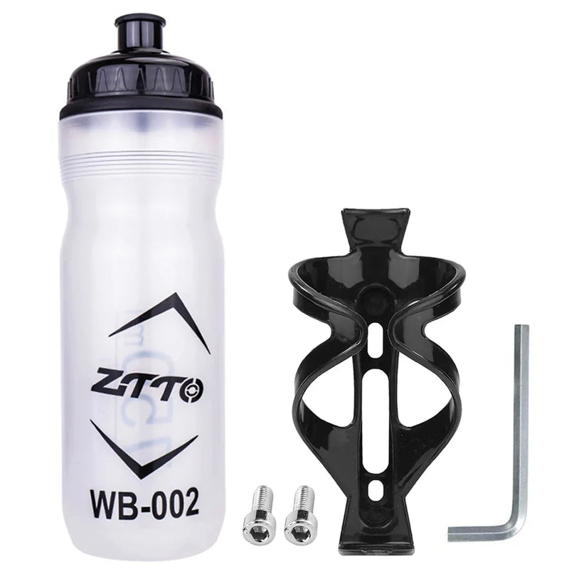 MTB Bicycle Water Bottle Portable Kettle Drink Accessory Cycling Hiking Mountain PP Water Bottle for Outdoor Sport
