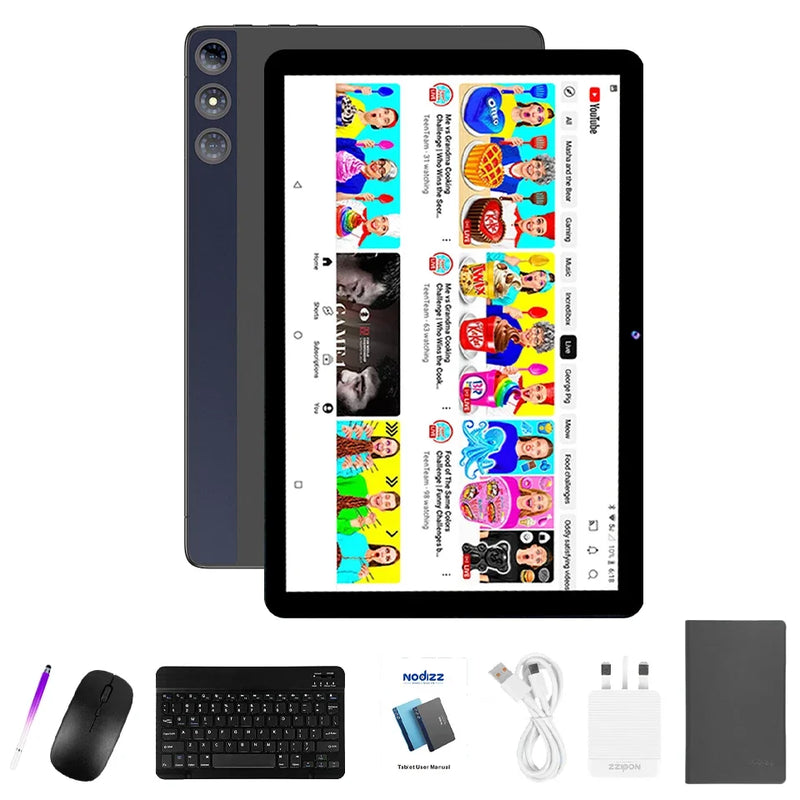 2025 New Original Global Version Tablet Android Pad 15 Pro 10.1 inches 12GB+512GB Tablets PC 5G Dual SIM Card WIFI Dual Camera