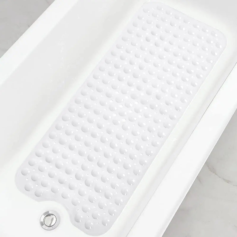 1pc Baby Bath Mat for Tub Non Slip Kids Bath Mat - 40x10cm Extra Long Cartoon Bathtub Mat Toddler Bath Mats with Suction Cups
