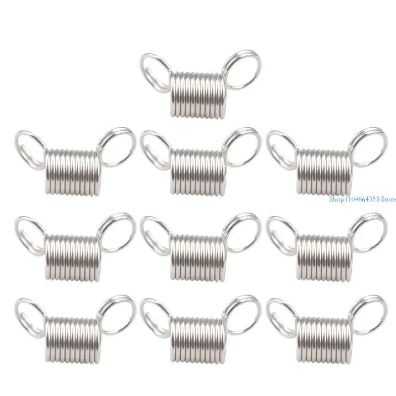 10 Pcs Stainless Steel Bead Stop Creative Bead Wire Ends Jewelry Beading Stringing Wire Tools for Jewelry Making