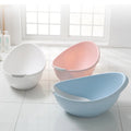 TWO DADS Infant PP Thickened Egg-shaped Bathtub Bath Bucket Baby Shower Waterpot Newborn Toiletries New Born Baby Items Bath Tub