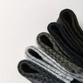 10 Pairs/Lot Men's Bamboo Fiber Socks Autumn Long Black | SAMAG